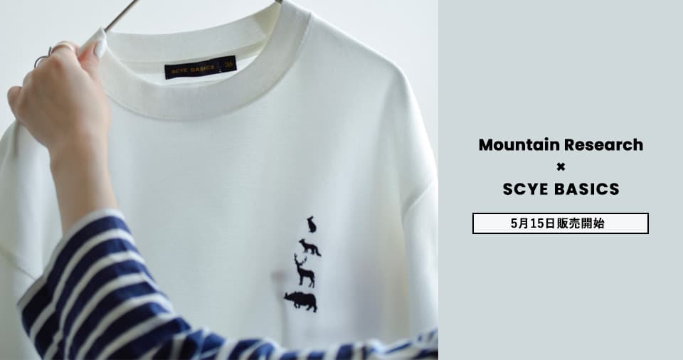 Mountain Research × SCYE BASICS