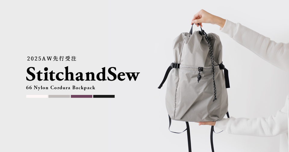 StitchandSew  66ナイロン コーデュラバックパック