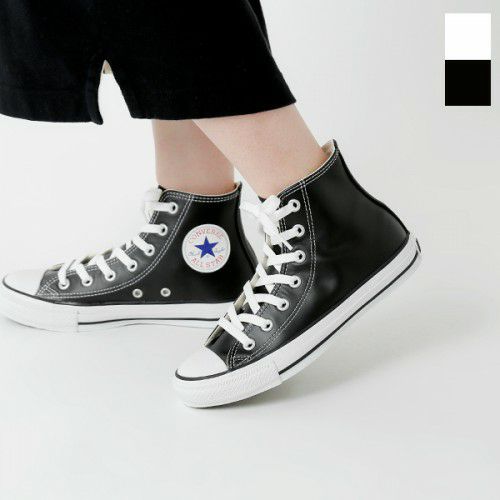 海外出荷不可】CONVERSE（コンバース）レザーオールスターHI lea