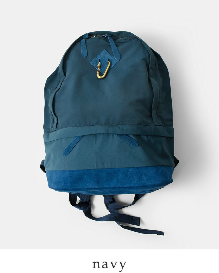 MASTER&Co. マスターアンドコー カラビナ付き スエードボトム