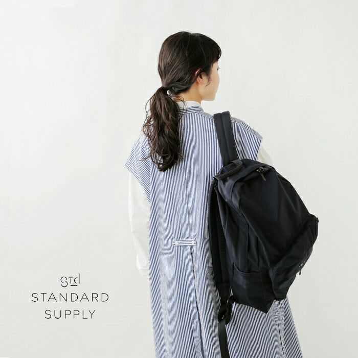 スタンダードサプライ　シンプリシティ バックパック　リュック　サンドベージュ STANDARD SUPPLY デイバック リュック スタンダードサプライ
