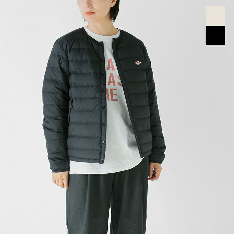 ダントン DANTON クルーネック インナーダウン ジャケット dt-a0001nnf  