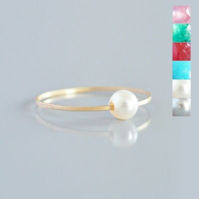 Carla Caruso カーラ カルーソ 14kt Gold ビーズリング Bead Ring