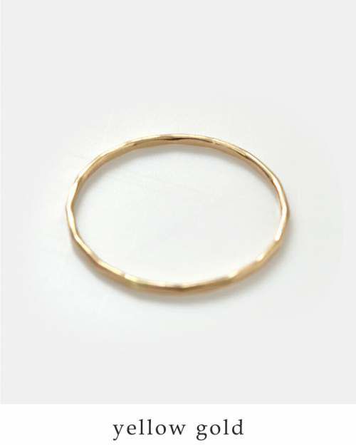 Melissa Joy Manning メリッサジョイマニングリング Gold Stacking Ring 1piece (Melissa Joy Manning) - SOURCE