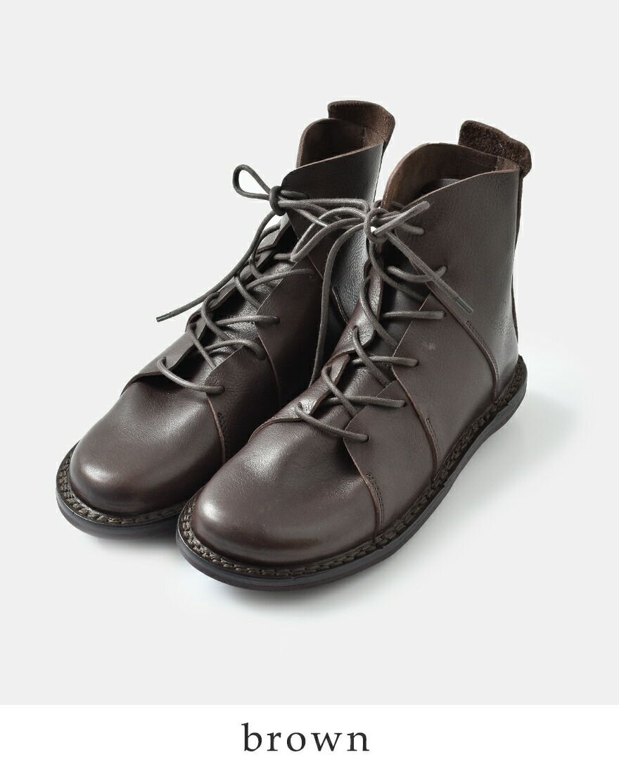 trippen トリッペン カウレザー レースアップ ショートブーツ “NOMAD 