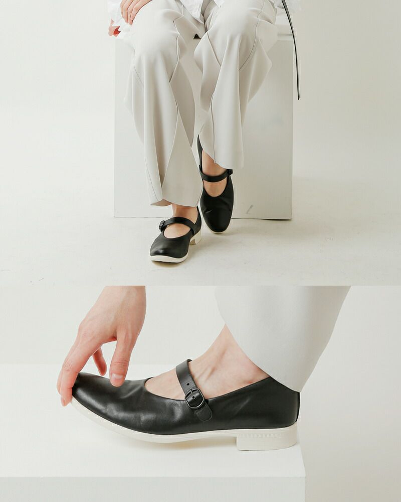 TRAVEL SHOES by chausser トラベルシューズバイショセ レザーワン