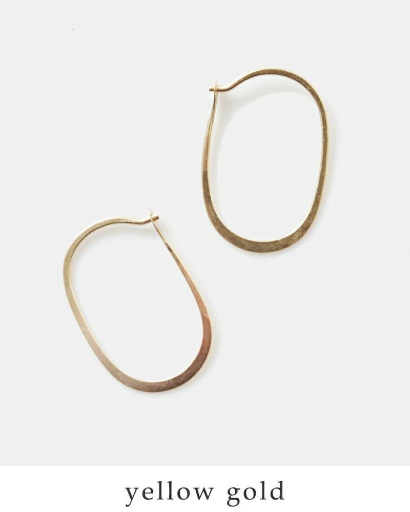 メリッサ ジョイ マニング フープピアス X-Large Leaf Hoops