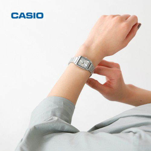 CASIO アナログ時計 シルバー ステンレススチール CASIO 腕時計 /CASIO（カシオ）/メタルクラシック メンズ