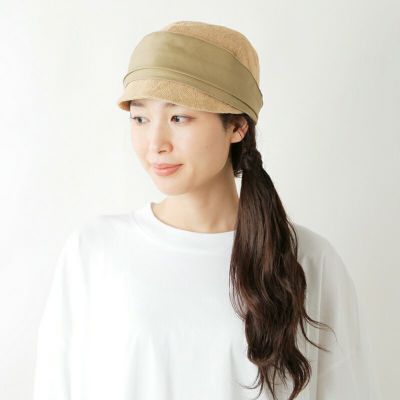 mature ha. マチュアーハ ジュート スカーフ キャップ “jute scarf cap 