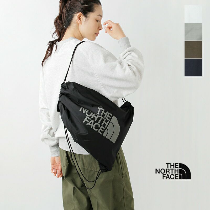 【ゆうパケット選択可】THE NORTH FACE ノースフェイス リップストップナイロン ピーエフ サックバッグ “PF Sac Pack”  nm62413-mt Piu di aranciato(ピウディアランチェート)