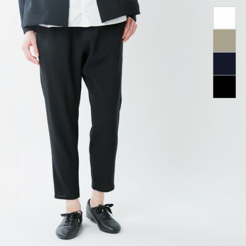 ノーコントロールエアー ハイツイストダブルクロスギャザーパンツ navy S ノーコントロールエアー ハイツイストダブルクロスギャザー