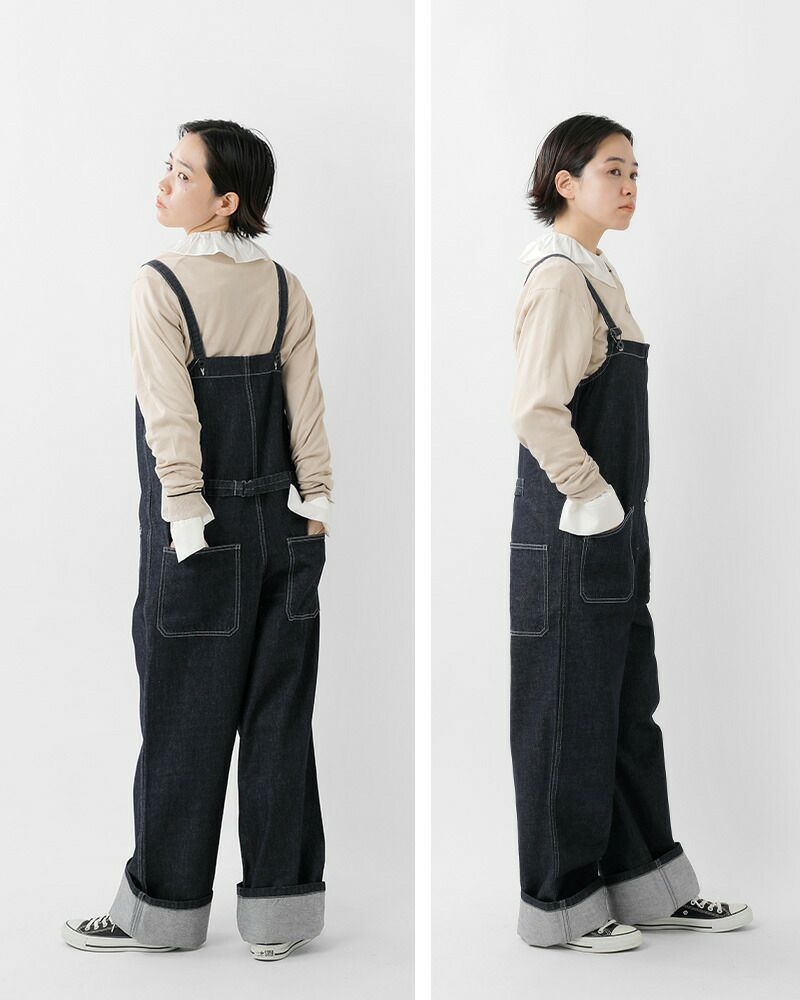 Johnbull ジョンブル デニム チューブ サロペット jl251p35-mn