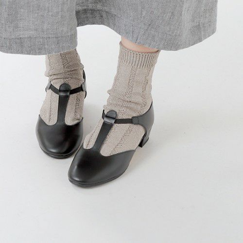 CATWORTH(キャットワース)レザーTストラップパンプス“Greek Dance Sandal” greek-sandal-18000-yh |  Piu di aranciato(ピウディアランチェート)