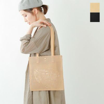 irose イロセ パンチングカウレザーカゴフラットバッグ bag-k06 irose イロセ パンチングカウレザーカゴフラットバッグ bag-k06