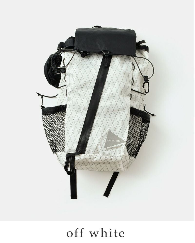 and wander アンドワンダー エコパック 30L バックパック