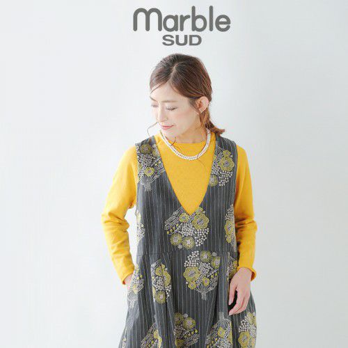 marble SUD(マーブルシュッド)EMBブーケットSTジャンパー