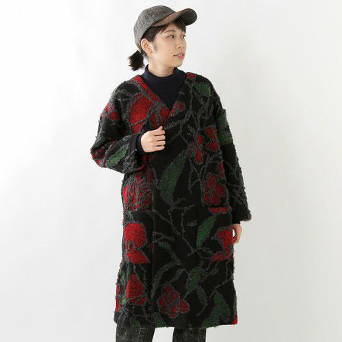 ENGINEERED GARMENTS(エンジニアド ガーメンツ)フローラルニット  