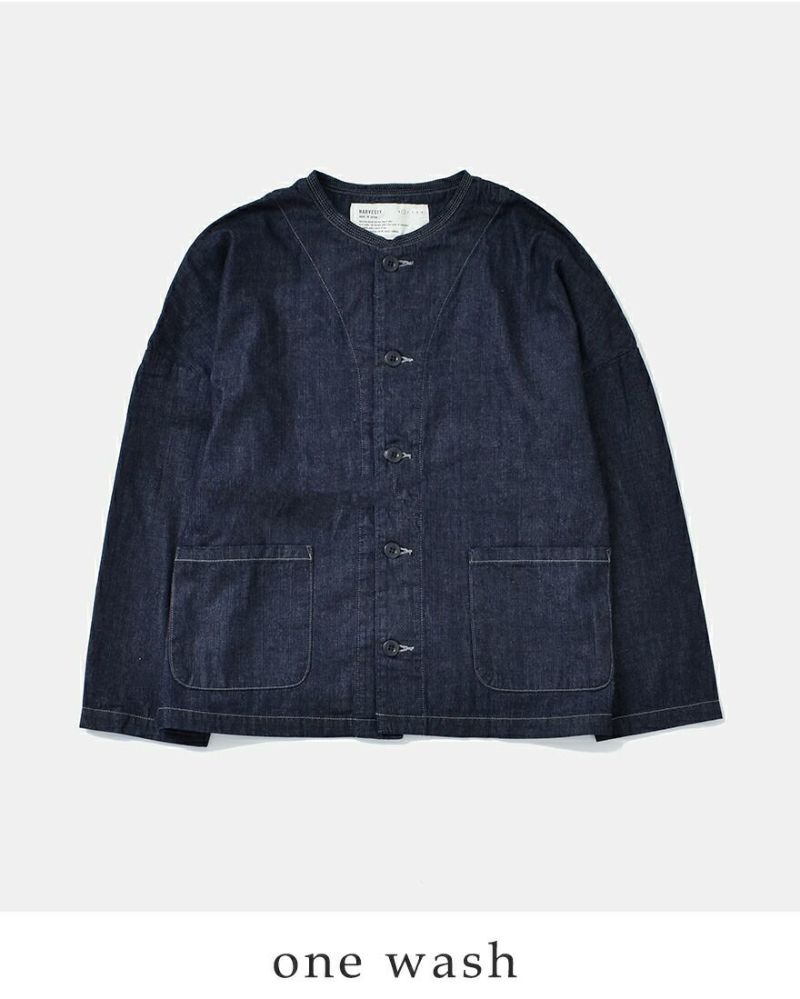 HARVESTY デニム　アトリエジャケット　サイズ2 クーポン対象】HARVESTY ハーベスティ 8oz デニム アトリエ