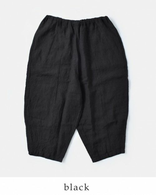Gauze#(ガーゼ)リネンショートチャーリーパンツ g381-gauze-yh