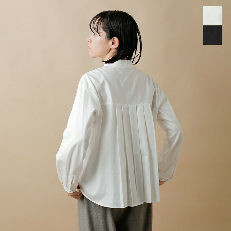楽天市場】tumugu(ツムグ)ロイヤルリネン フリル ブラウス