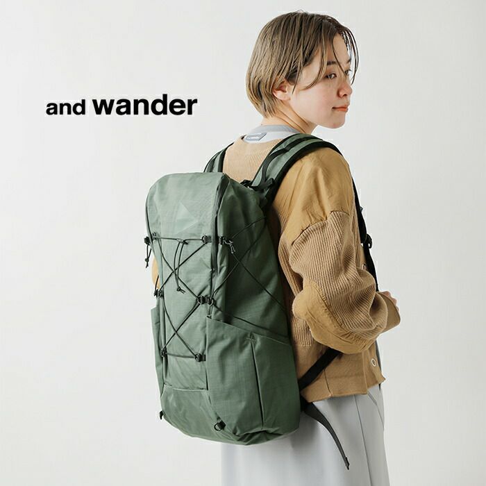 and wander(アンドワンダー)ヘザーバックパック 574-1985004-mn 