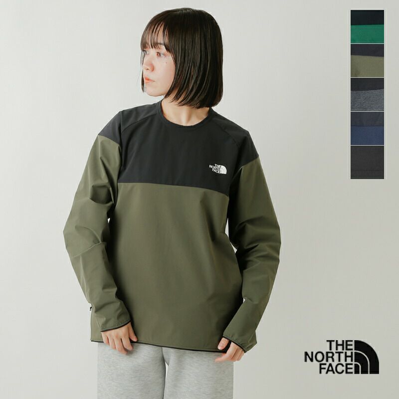 2022aw新作】THE NORTH FACE ノースフェイス エイペックス フレックス クルーネック プルオーバー “APEX Flex Crew”  np72282-fn レディース | Piu di aranciato