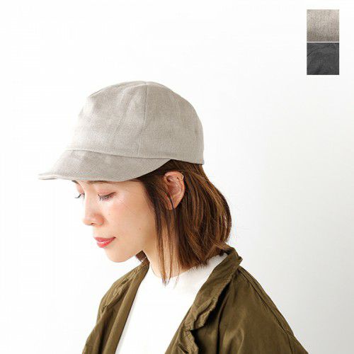 Nine Tailor ナインテイラー リネンキャップ Nine Tailor(ナインテイラー)リネンキャップ“Sene cap” n-413-yn
