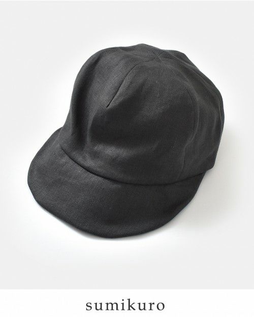 Nine Tailor ナインテイラー☆リネンキャップ Nine Tailor(ナインテイラー)リネンキャップ“Sene cap” n-413-yn