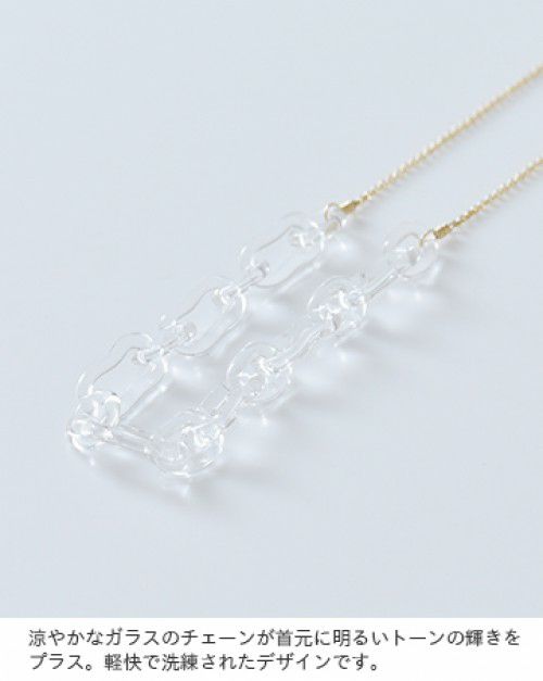 SIRI SIRI(シリシリ)耐熱ガラスネックレス“Necklace TINY CHAIN