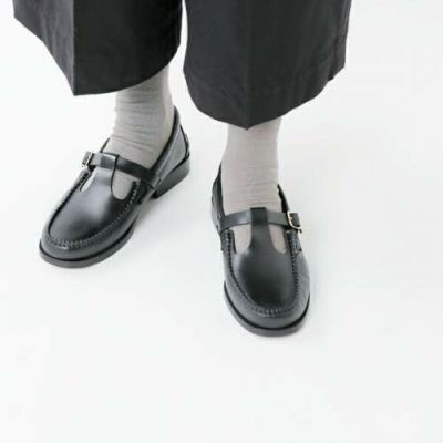 ARTESANOS/アルテサノス ローファー レザーTストラップフラットシューズ ARTESANOS(アルテサノス)レザーTストラップフラットシューズ