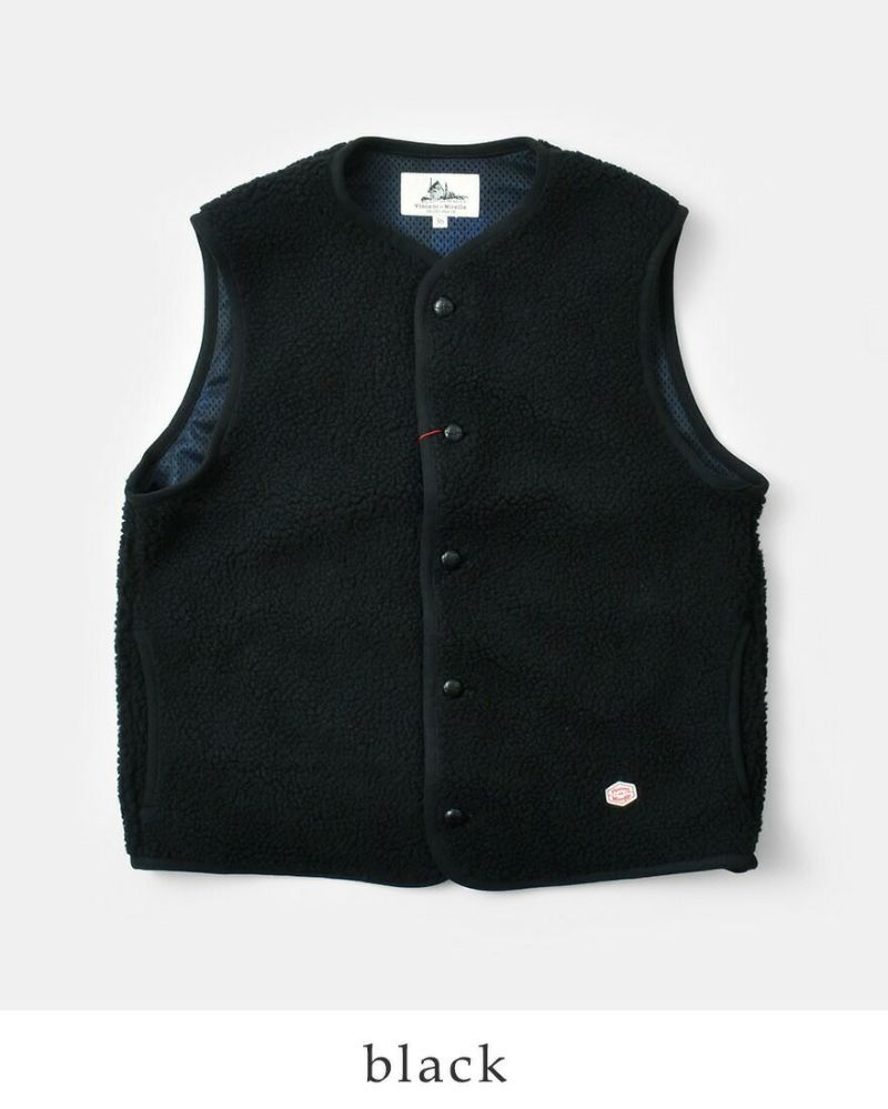 ユリウス　ノーカラーベスト 美品　L urbene_vincentetmireille-vmkb25100