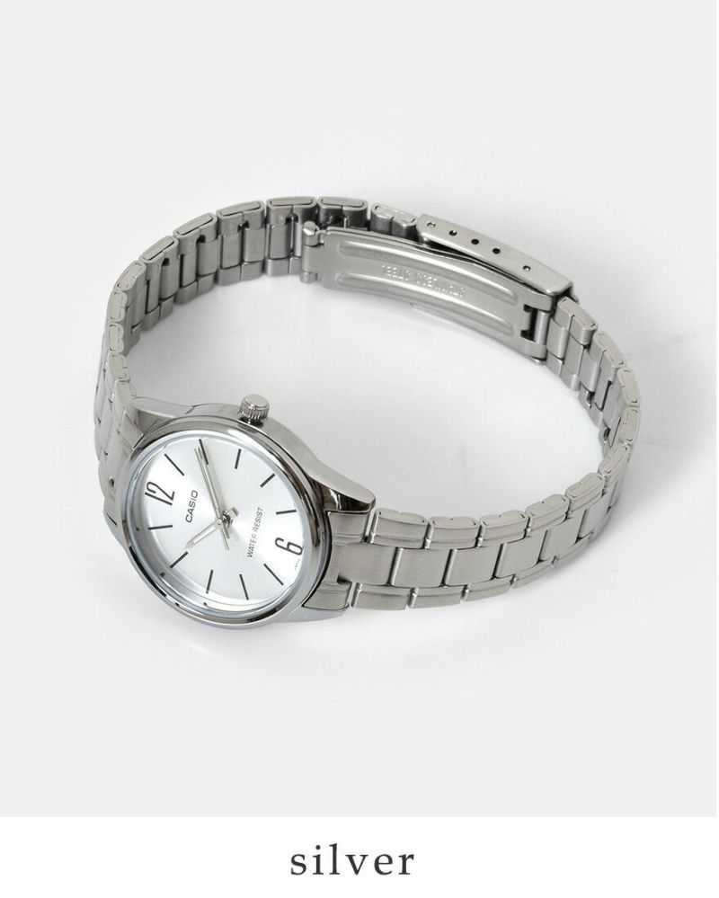 CASIO カシオ スタンダード ステンレススチールベルト アナログ