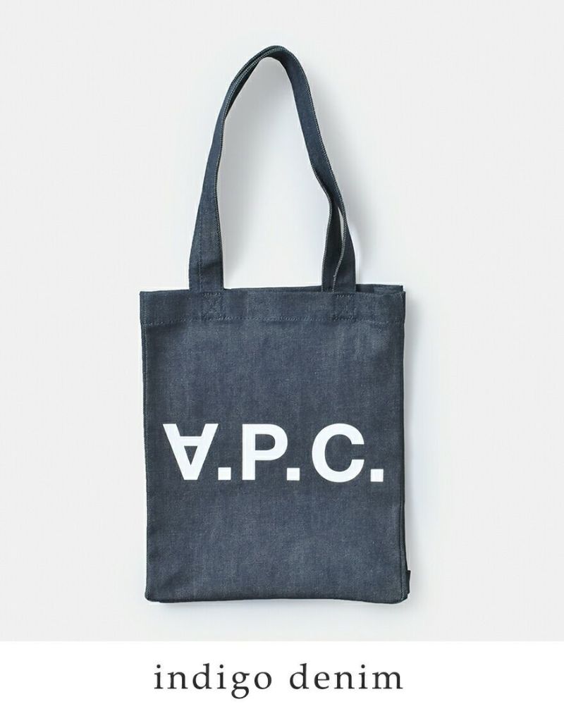 A.P.C. ロゴ トートバッグ “TOTE LAURE” m61445-483-same1-mt 2024ss 