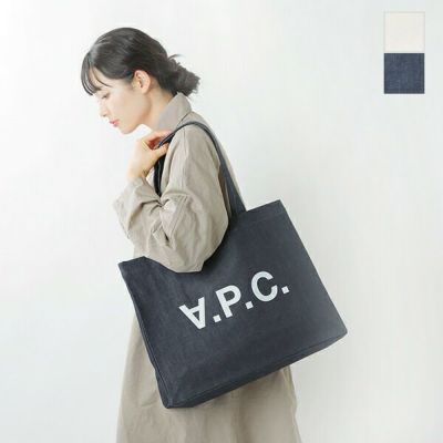 A.P.C. ア－ ペ－ セ－ ダニエラ ロゴ ショッピング トートバッグ 