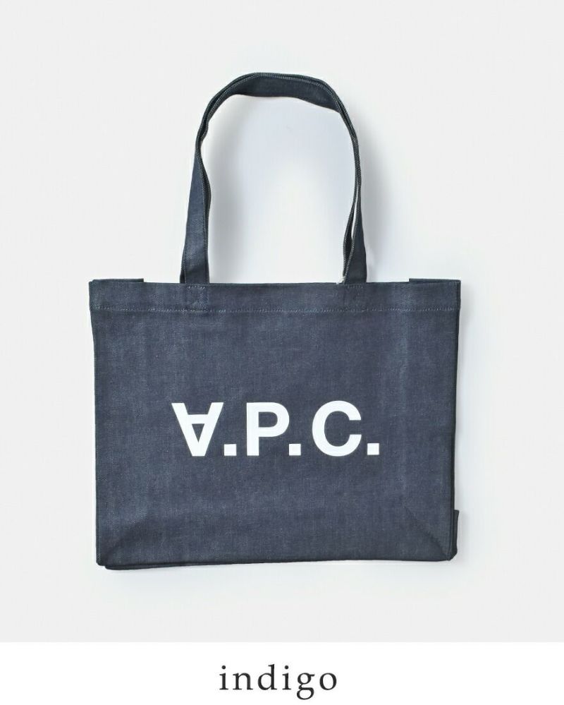 A.P.C. アー ペー セー ダニエラ ロゴ ショッピング トートバッグ “SHOPPING DANIELA” m61446-482-mt レディース＊＊  | Piu di aranciato(ピウディアランチェート)