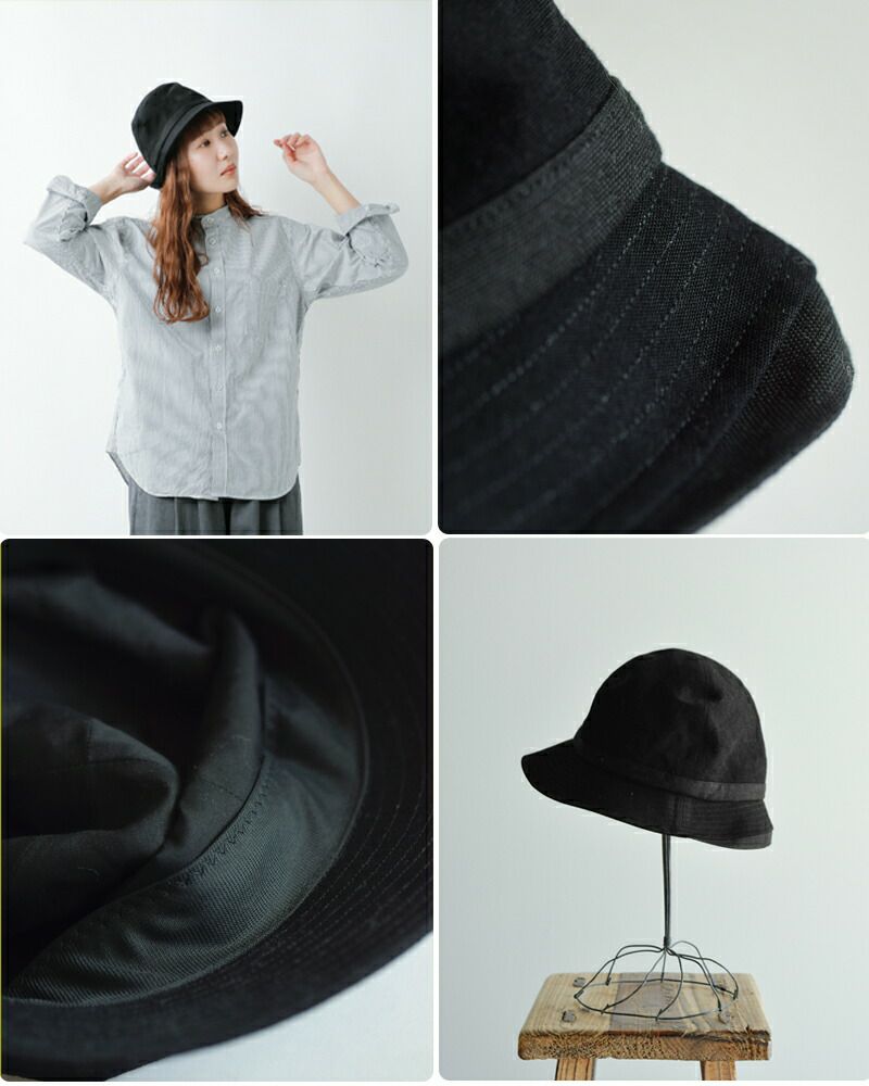 40%OFF】Chapeaugraphy シャポーグラフィー aranciato別注 綿麻 シャンブレー / リネンオックス チロルハット  00018o-rf レディース | Piu di aranciato(ピウディアランチェート)