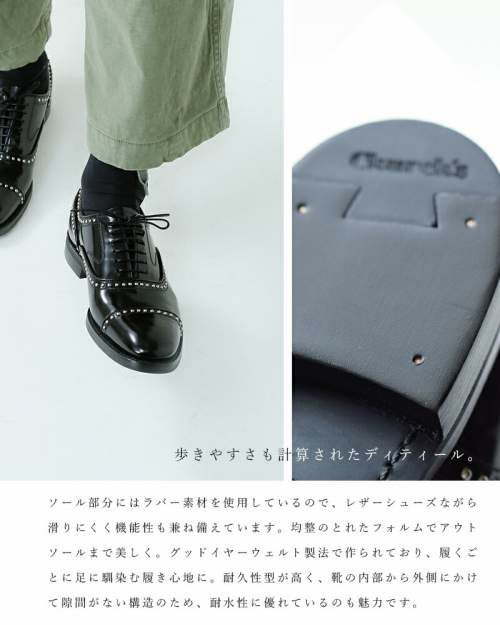 Church's(チャーチ)ポリッシュドレザーストレートチップ