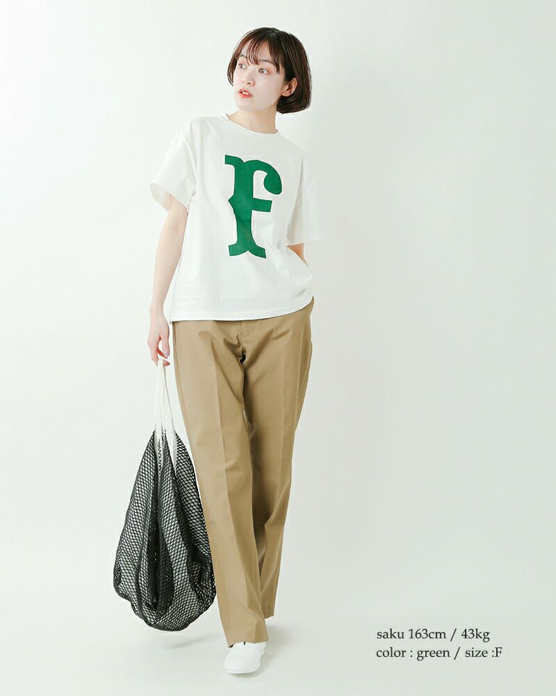 MASTER&Co. マスターアンドコー コットン アルファベット T