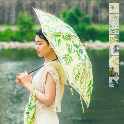 manipuri マニプリ UV加工 晴雨兼用 グラフィックプリント 