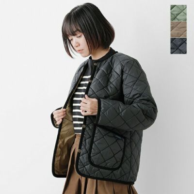 LAVENHAM ラベンハム キルティング クルーネック ジャケット