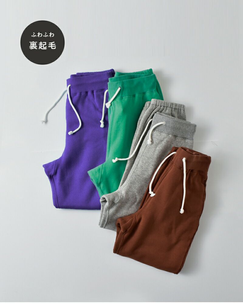 THE SHINZONEシンゾーン コモンスウェット セットアップ パープル Shinzone｜クルーネック スウェット COMMON SWEAT 裏起毛