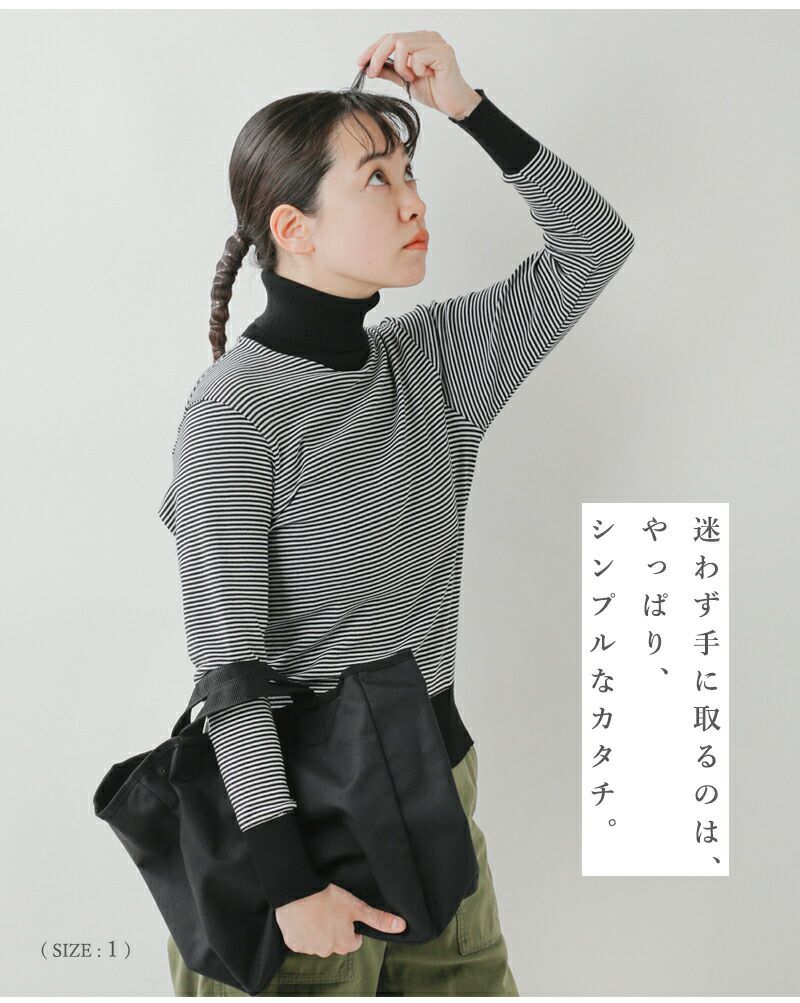 ジチピ 伊製 ANANAS ソフトコットン タートルネック 長袖 ニットソー 1 gicipi [クーポンで20%OFF]ジチピ/GICIPI アナナス コットーネ