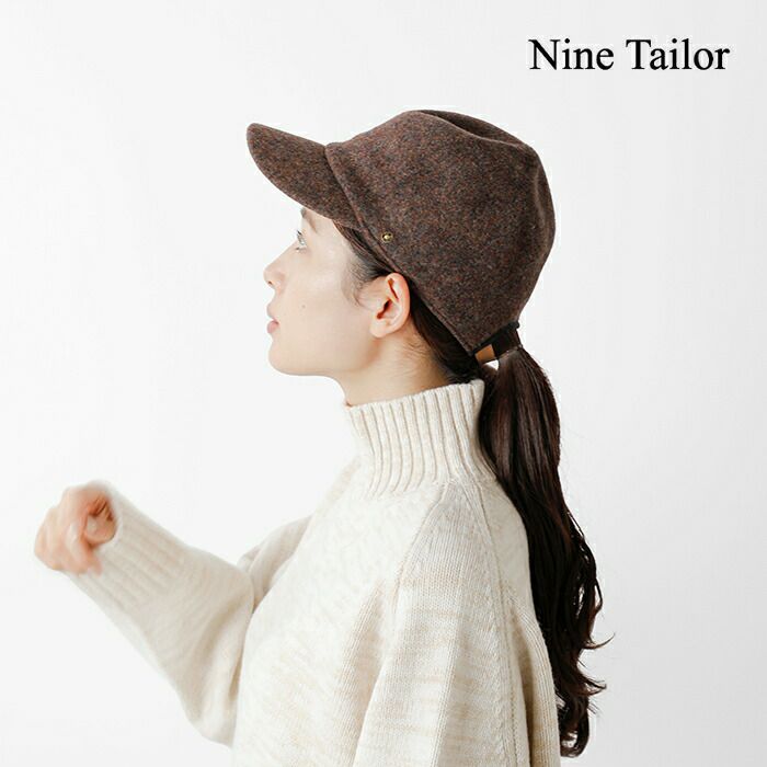 Nine Tailor ナインテイラー ケストルム キャップ “Cestrum cap” n