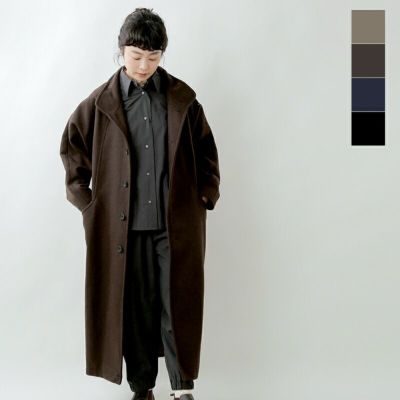 Basisbroek バージスブルック トップ メルトン ウール スタンド