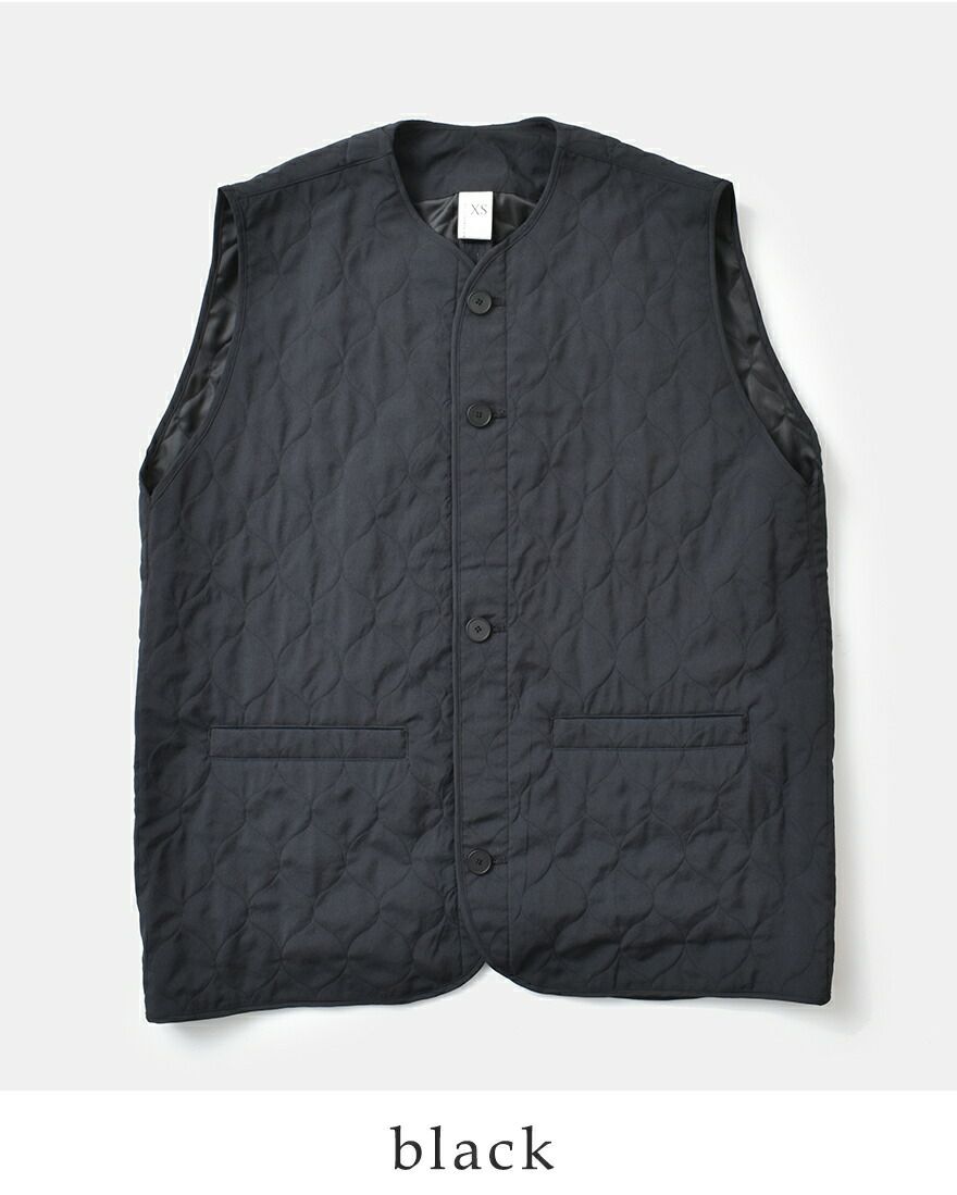 YOKE わたり 23AW QUILTING PADDED VEST