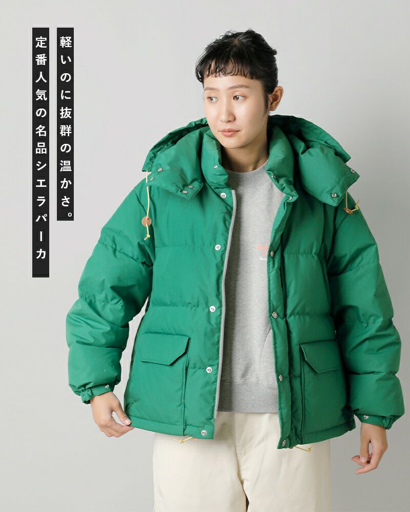 THE NORTH FACE PURPLE LABEL ノースフェイスパープルレーベル 撥水 シエラ パーカー “65/35 Sierra  Parka” ndw2370n-mn 2024aw新作 レディース | Piu di aranciato(ピウディアランチェート)