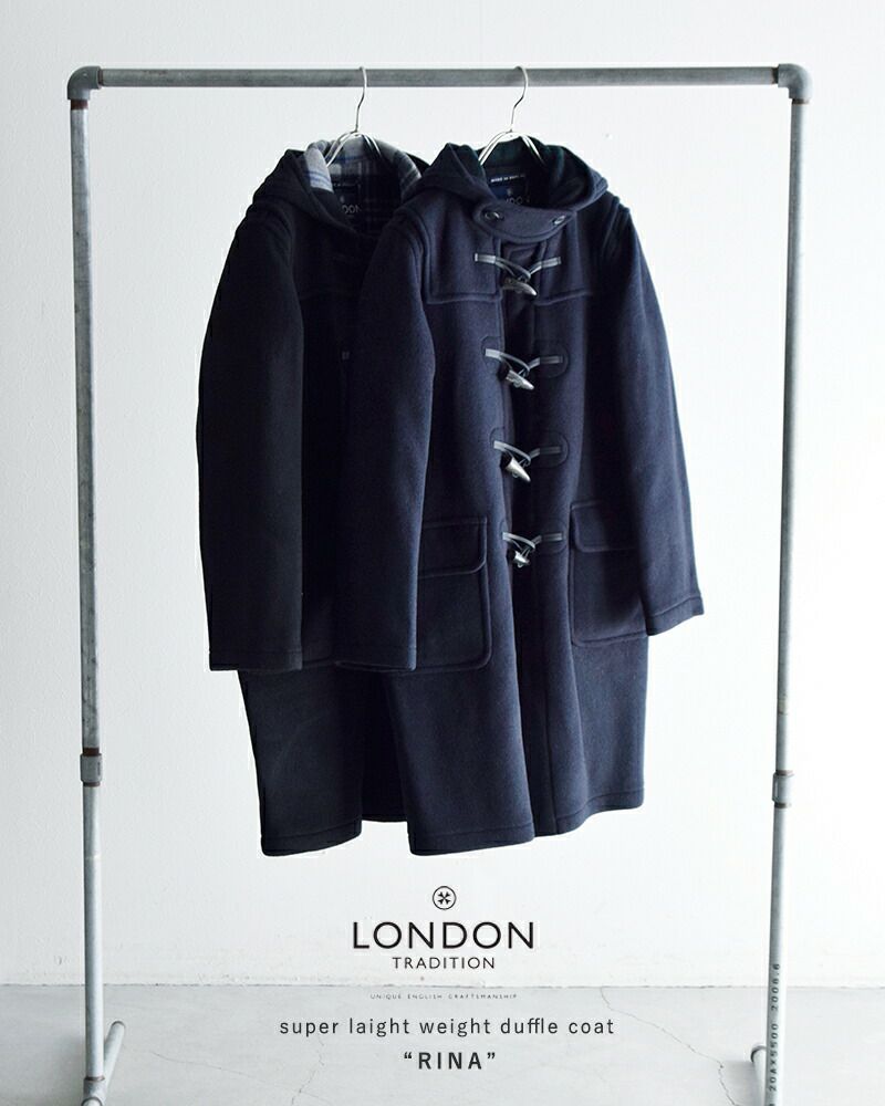 LONDON Tradition / 別注 RINA メルトンダッフルコート38