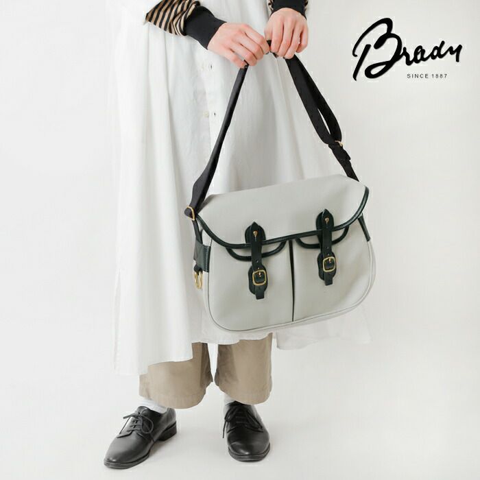 Brady ブレディ ツイルショルダーバッグ “ARIEL TROUT SMALL” ariel 