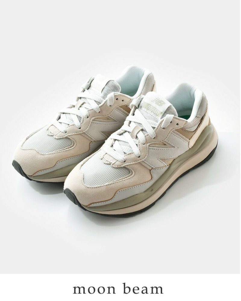 new balance ニューバランス ビッグNロゴ ピッグスキンスエードスニーカー“M5740” m5740-grm-ssp-yo レディース  【サイズ交換初回無料】 | Piu di aranciato(ピウディアランチェート)