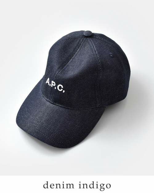 A.P.C.(アー・ペー・セー)デニムキャップ“CASQUETTE CHARLIE” 25085-1